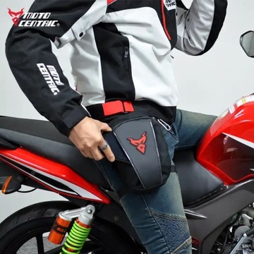 Поясная сумка, нога, бедро, Мотоциклетная сумка Motocentric, синяя