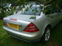 фото thumb №1, Mercedes slk r170 стекло боковая стекло сдвижная малый правая задняя правый задняя