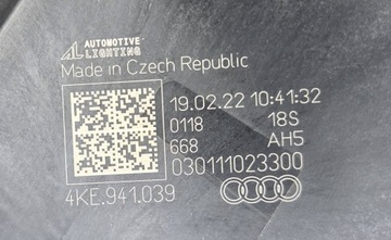 фото thumb №10, Audi e-tron q8 лампы фара перед 4ke941039 4ke941040 комплектные