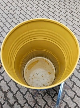 Металлическая бочка для воды 200л, ЕДА, чистая