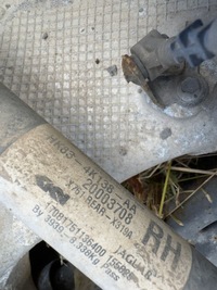 фото thumb №7, Подвеска задние полный поворотный кулак подрамник приводной вал дифференциал jaguar f-pace x761