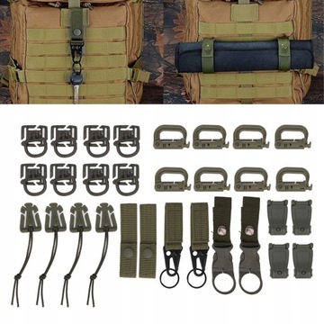 30 шт. насадки Molle D Пряжка для рюкзака