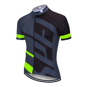 STRÓJ KOLARSKI NA ROWER KOMPLET ROWEROWY BLUZKA SZORTY WKŁADKA ŻELOWA 9D XL