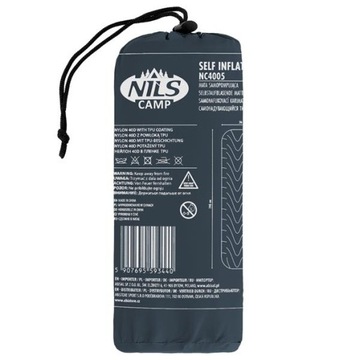 Туристический коврик для палатки накачанный матрас Nils Camp NC4005 193 X 56 см