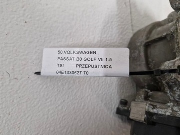 фото thumb №8, Volkswagen passat b8 golf vii 1.5 tsi дроссельная заслонка 04e133062t