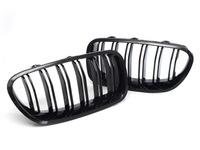 фото thumb №15, Решітка радіатора решітки радіатора bmw f10 f11 10-16 чорний блиск двигун гарний