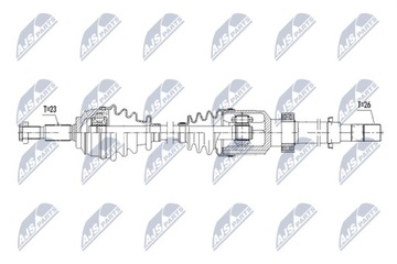 фото thumb №9, Піввісь привідна renault captur 0.9 tce90 13- /права, mtm/