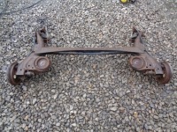 фото thumb №8, Балка задняя подвеска oś задняя тяга тормозные барабаны fiat 500 07-