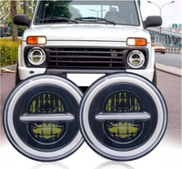 фото thumb №9, Лампа передняя 7" full led q 1szt range rover, hummer, suzuki, nissan, toyo