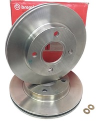 фото thumb №1, 2x тормозные диски тормозные перед ford escort vi fiesta iv ka orion puma mazda 121