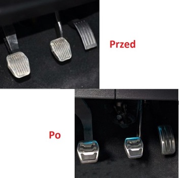 Накладки на педали Mazda 3 2004 - 2009 г.в.