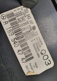 фото thumb №7, Счетчик приборы mercedes w169 a1695404747 europa