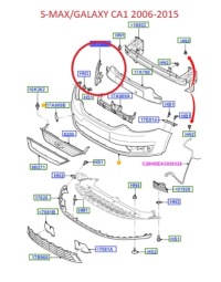 Направляющая бампера правый перед 1469399 с Разборки, фото thumb