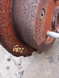 фото thumb №9, Ось балка заднего подвешивание hyundai getz диски комплектная исправная gdańsk