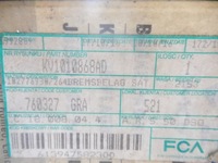 фото thumb №14, Тормозные колодки тормозные перед mopar jeep commander 2006-2010 оригинальный номер 1010868ad