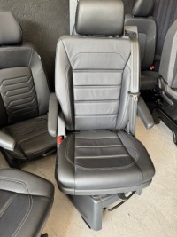 фото thumb №5, 2 сиденья вращающиеся vw multivan t6 highline чёрная кожа