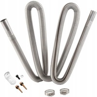 фото thumb №11, 2m wąż випускний труба вихлопна вихлопних газів обігріву стояночного сталь nierdzew