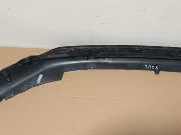 фото thumb №9, Спойлер pod бампер переднє peugeot 3008 ii рестайлінг накладка спойлер gt