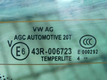 фото thumb №11, Кришка задня з скло темне skoda rapid 5jj spaceback 2014r. lf5w оригінал