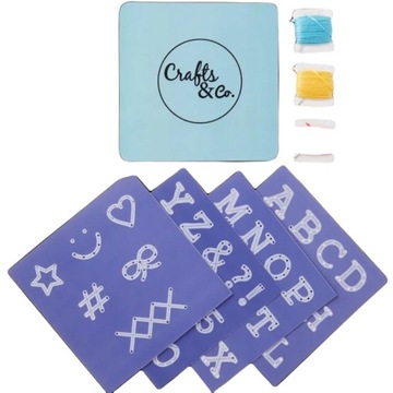 Набор для обучения вышивке #CRAFTSANDCO из 9 предметов.