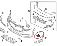 фото thumb №1, Захист ліва, отвір лампа бампер cx-30 2019-