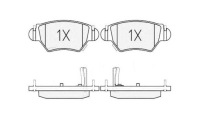 Купити Meyle гальмівні колодки ham. opel задній astra g/zafira, фото thumb