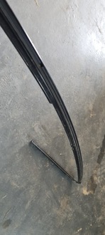 фото thumb №9, S4 b8 a4 lift молдинг кровельная правая правый перед czarna black sline sedan