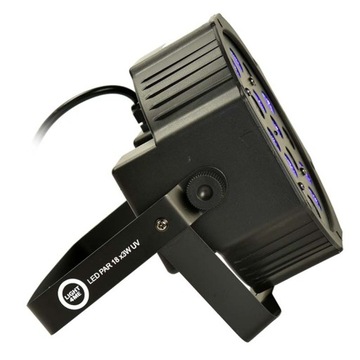 Мощный сценический ультрафиолетовый прожектор LIGHT4ME LED PAR 18x3W UV