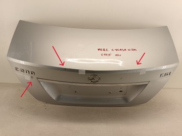 фото thumb №1, Кришка багажника mercedes c-klasa w204 07-11 c77/5