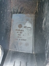 фото thumb №15, Молдинг крыла правый задняя vw tiguan iii