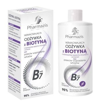 Pharmazis укрепляющий кондиционер против выпадения волос с биотином 250 мл