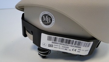 фото thumb №12, Mercedes v клас w447 447 передній рестайлінг подушка w керма подушка безпеки amg beż