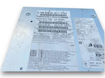 фото thumb №5, Mercedes w166 w292 радио навигация a1669002018 #285