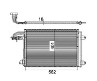фото thumb №1, Радиатор кондиционера skoda superb 3t 06.08-