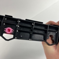 фото thumb №9, Напрямна кронштейн кронштейн ліва бампера задня subaru outback nf3k8b-0