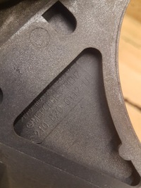 фото thumb №4, Молдинг pod фара перед 2szt комплект mercedes w210