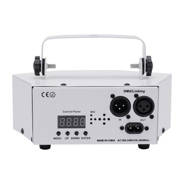 9-okowe oświetlenie sceniczne LED RGBDJ DMX