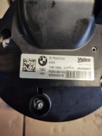 Генератор bmw g12 m760i 7540744 новий Зі Шроту, фото thumb