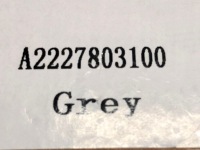 Шторка панорамы крыша серая do mercedes s w222 sedan 2013-20 a2227803100 Оригинал, фото thumb