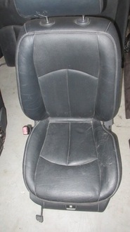 фото thumb №5, Mercedes w211 сидіння сидіння оббивка шкіра czarna