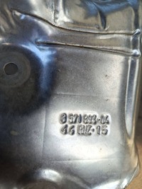 Защита тепловая изоляция турбонагнетателя bmw x1 f48 2.0 d с Разборки, фото thumb