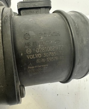 фото thumb №8, Корпус фильтра воздуха расходомер 30785472 volvo xc60 i 2.0 d3 2010r.