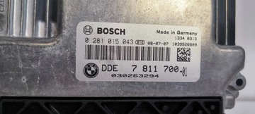 фото thumb №7, Блок керування двигуна комп'ютер bmw e90 e91 2.0d 0281015043 7811700