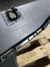 фото thumb №6, Бампер задняя задний mercedes b w247 2018- полный