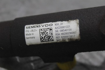 РЕЙКА ВПРЫСКА RENAULT MEGANE III 1.5DCI