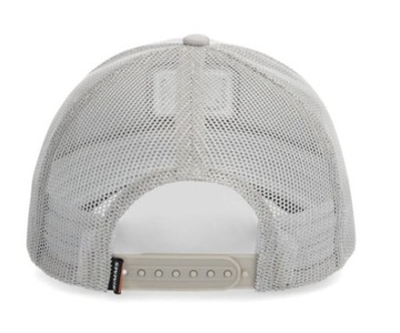 Пепельная кепка Simms Double Haul Icon Trucker