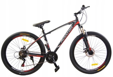 ГОРНЫЙ ВЕЛОСИПЕД 27.5 SHIMANO ALU, ПОДВЕСКА 2XДИСКОВ