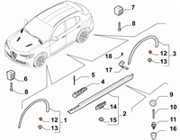 фото thumb №4, Кліпса поріг ar giulia