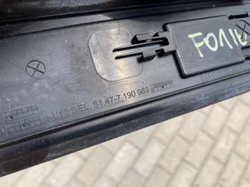 фото thumb №8, Bmw 7 f01 f02 накладка планка порогова правий перед 7181011 7181015