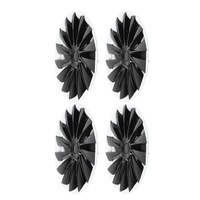 фото thumb №10, 4 szt. ковпак ступиця колеса w стиль турбіни ступиця колеса повна захист обід